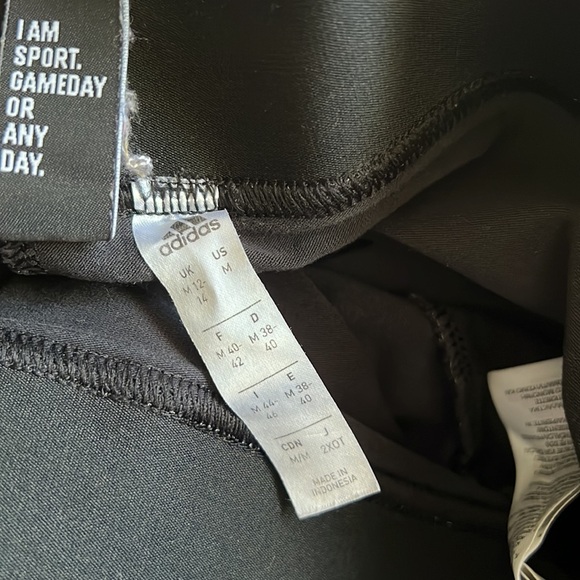 Adidas graphic blue and white leggings size m - Picture 8 of 11